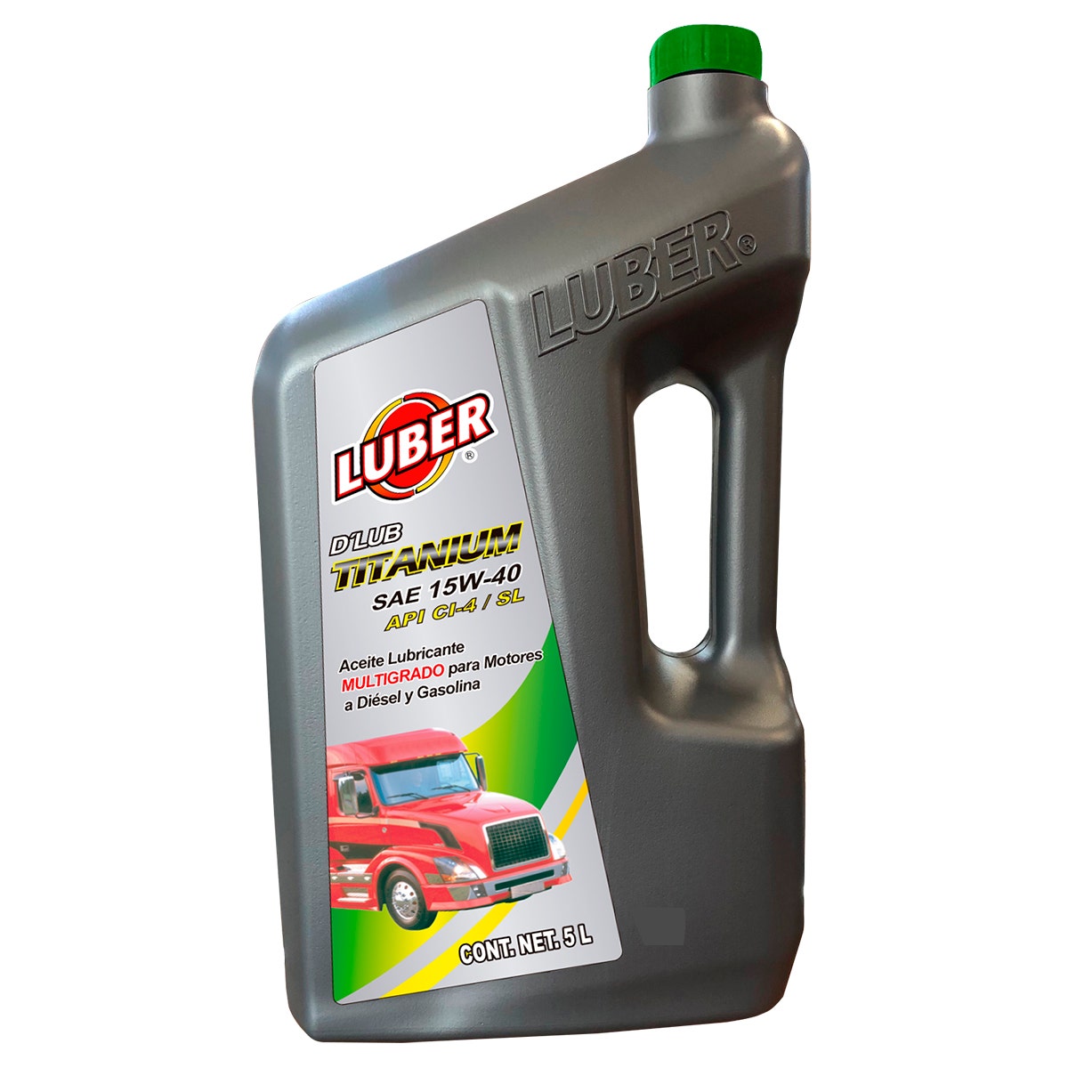 Garrafa diesel titanium Luber 15W40 ci-4